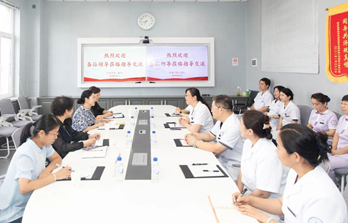 长春市健康促进医院建设评估组来我院检查评估